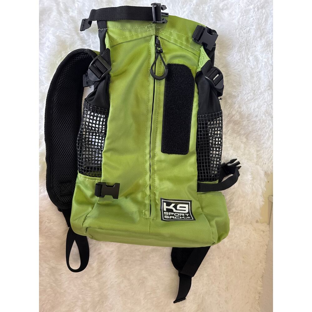 K9 sports sack TRAINER | PUPPY & SMALL DOG CARRIER green black small - Picture 6 of 13